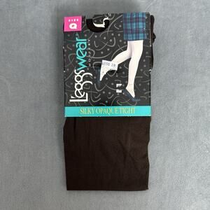 Vintage L’eggs Wear Hosiery Silky Opaque Tight Queen Size Brown Nylon Spandex
